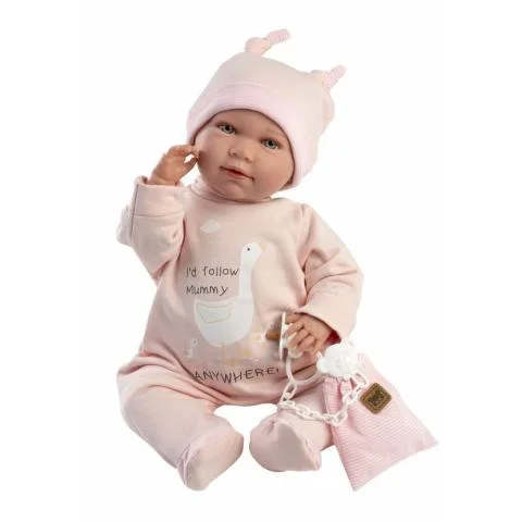 Ihned K Objednání Panenka NEW BORN 42cm miminko holka v růžové čepici